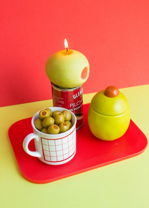Olive candle