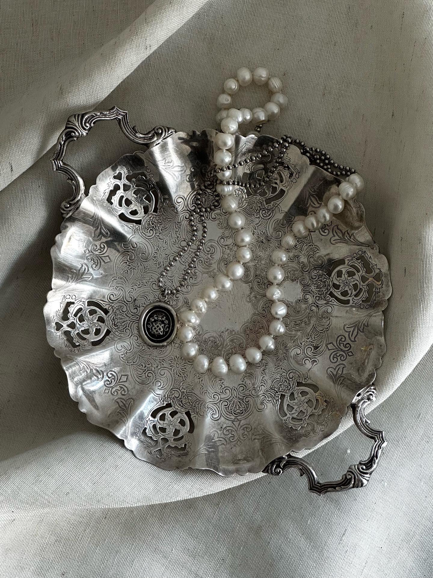 Vintage Silver Plated Candy Dish