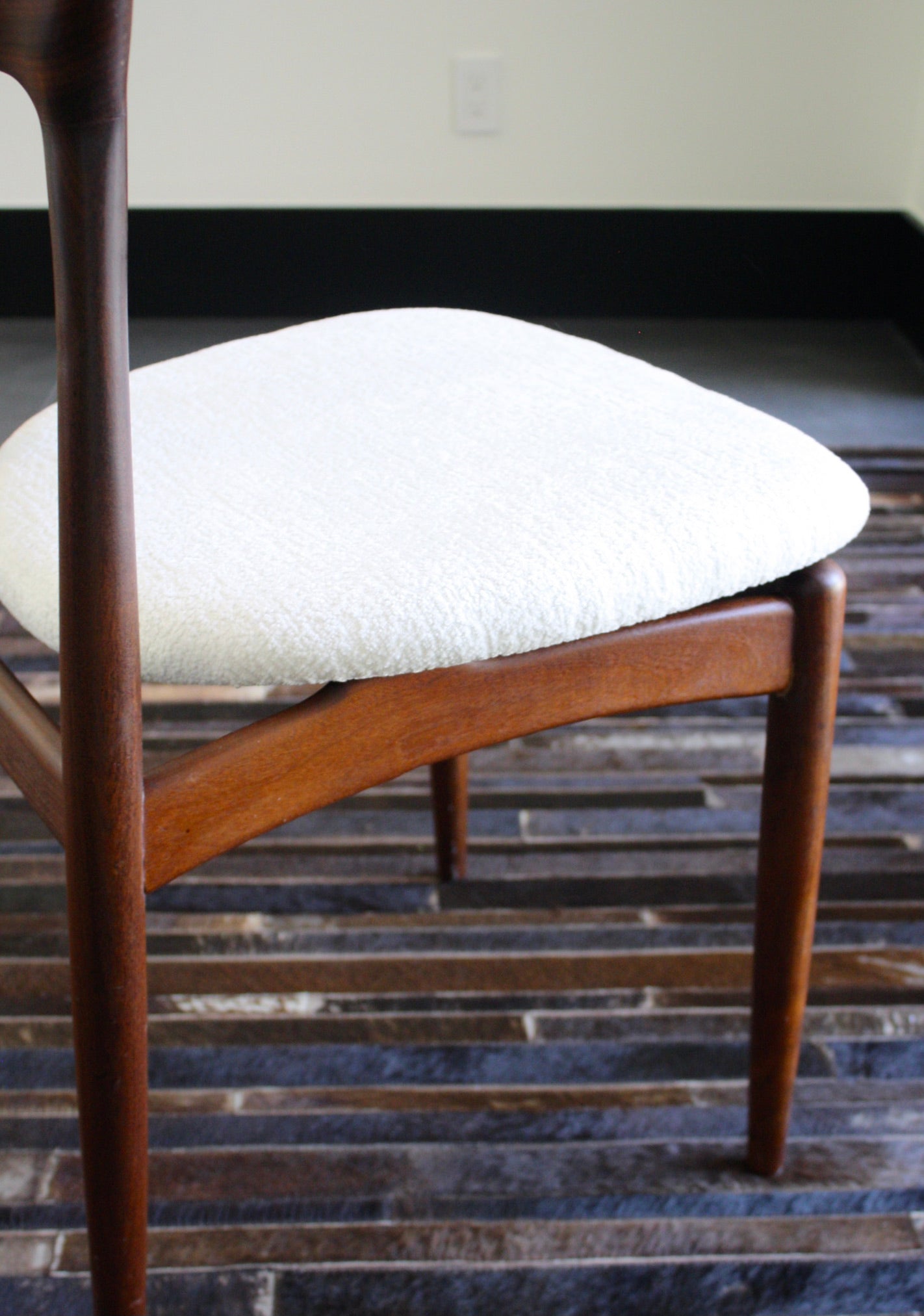 Danish teak chair by H.W. Klein for Bramin, 1960s