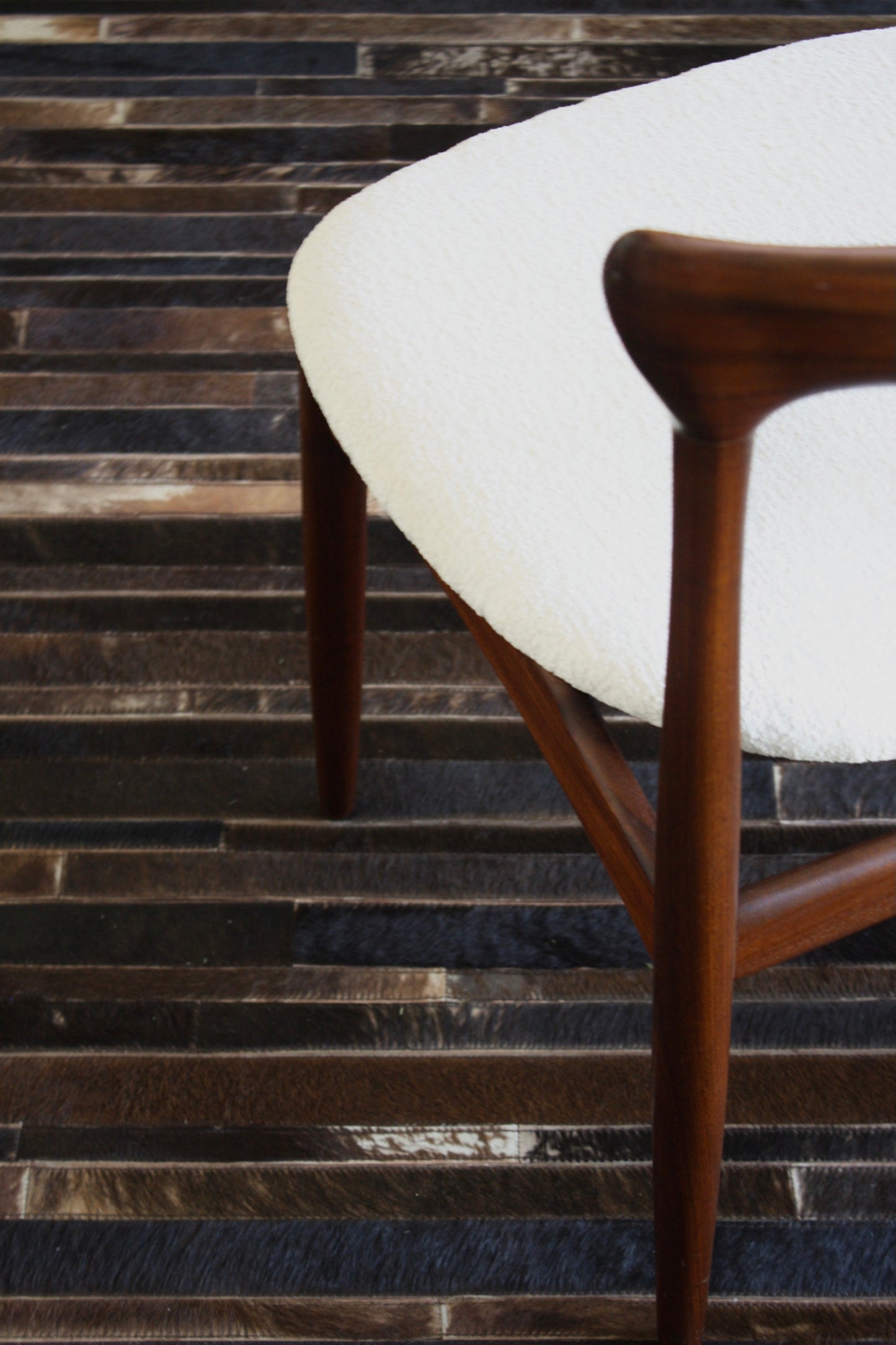 Danish teak chair by H.W. Klein for Bramin, 1960s