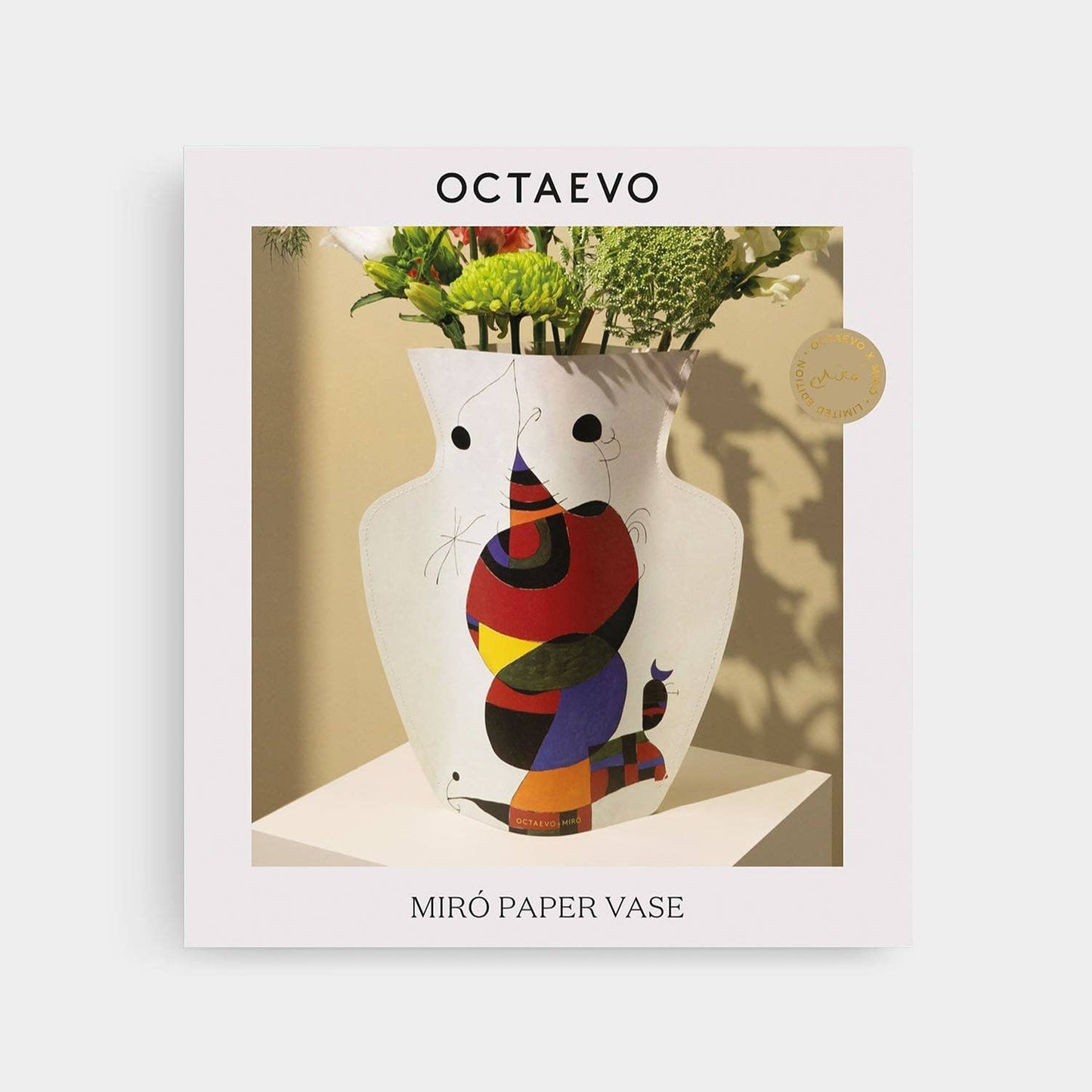 The Miró Paper Vase - Ivory