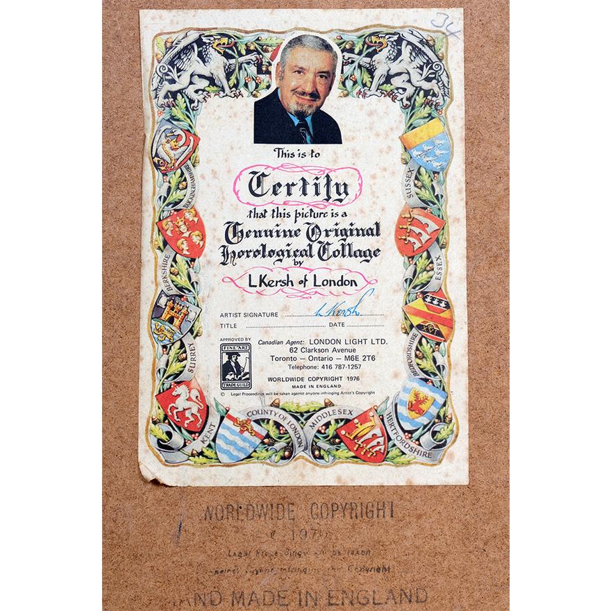 Piano by L. Kersh of London, 1976