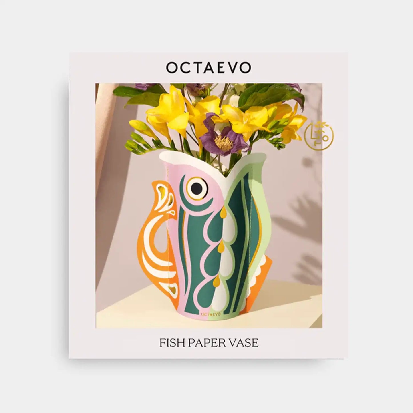 The mini fish paper Vase