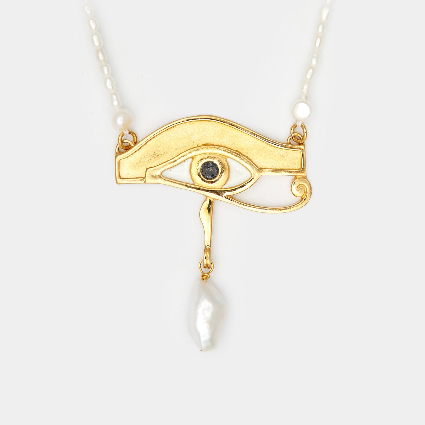 Xaviera Keshi Pearl Necklace