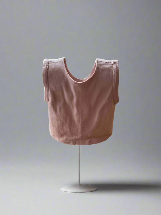 Micheal Harvey Tank Top Clay Vase, 1980s.