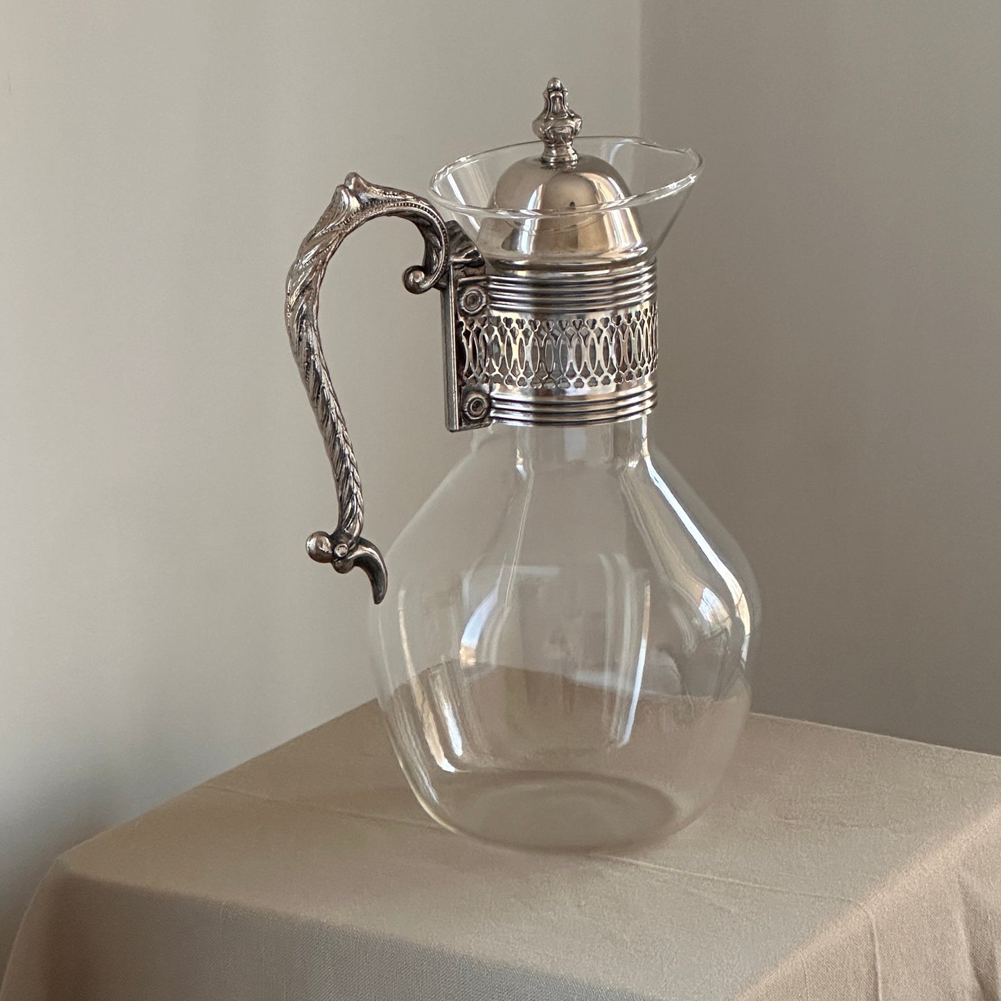 Silver Plate Carafe