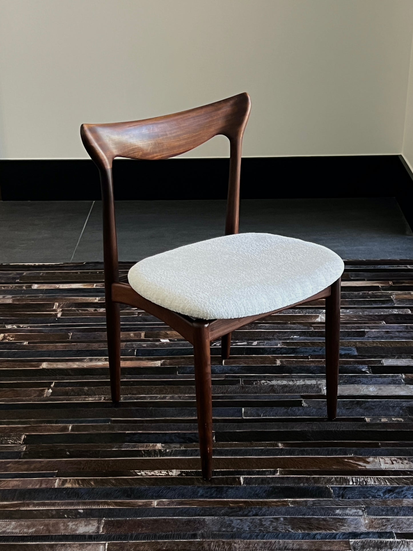 Danish teak chair by H.W. Klein for Bramin, 1960s