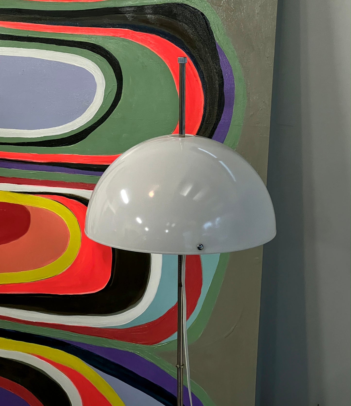 Mushroom floor lamp attributed to Fagerhult, 1970s