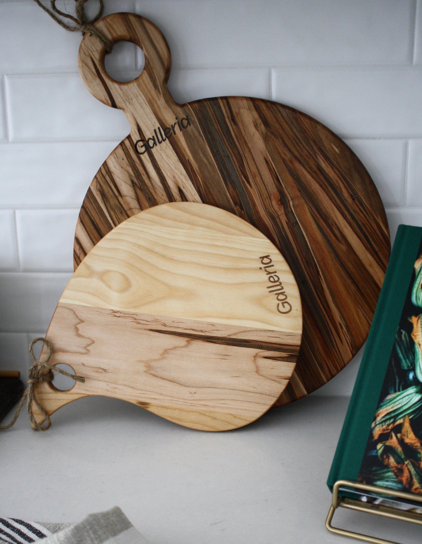 Handcrafted Ambrosia maple wood cutting board