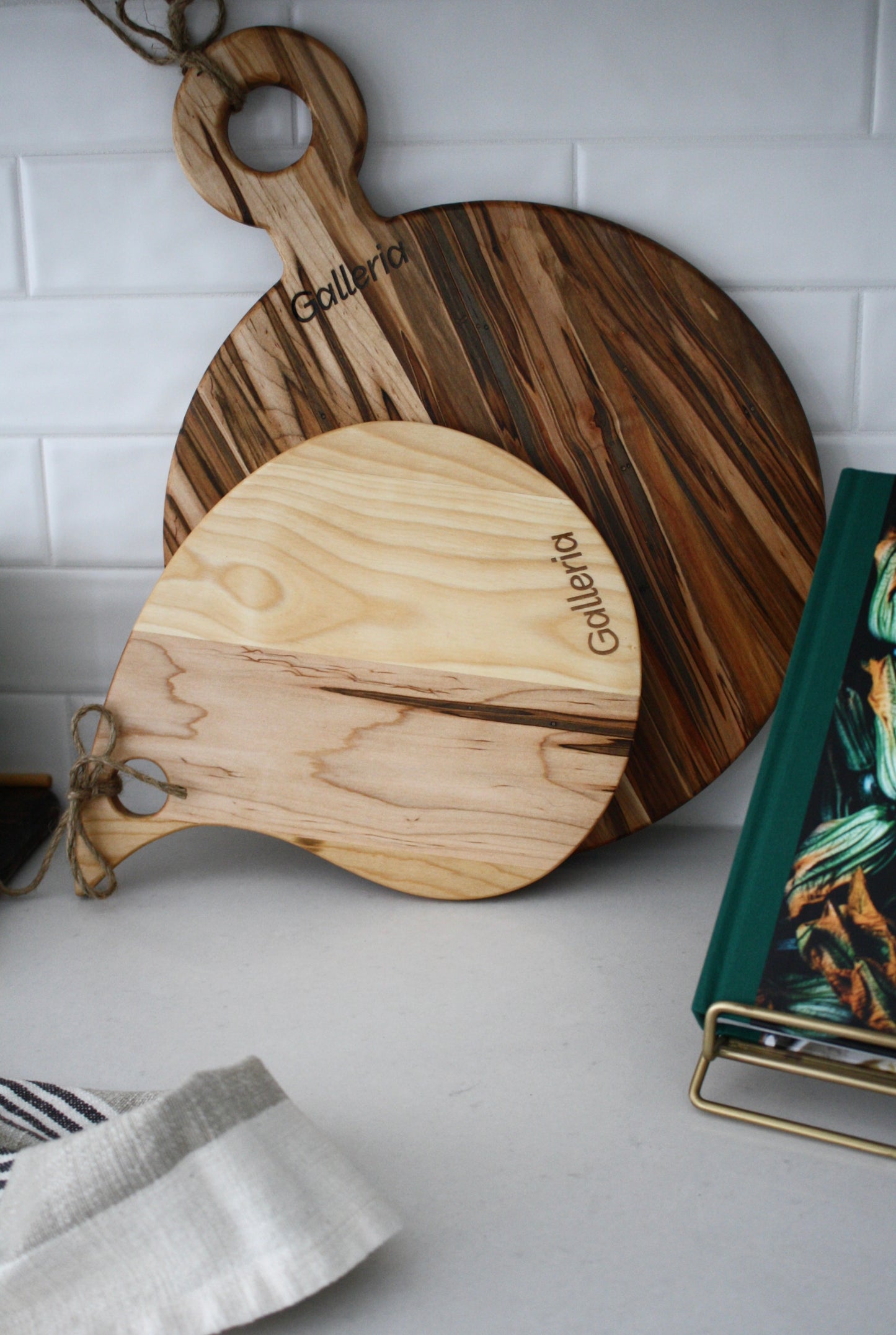 Handcrafted Tear drop cutting board