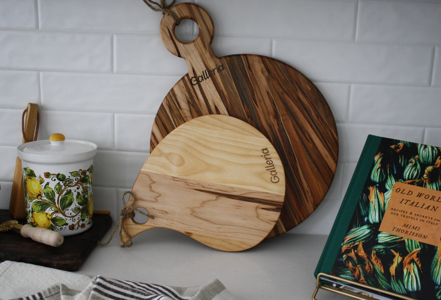 Handcrafted Ambrosia maple wood cutting board