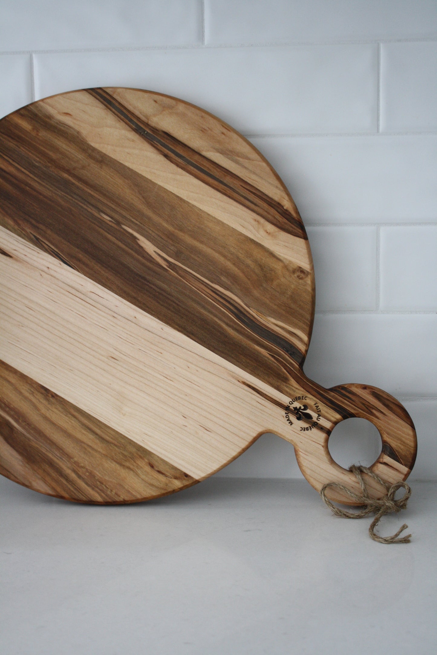 Handcrafted Ambrosia maple wood cutting board