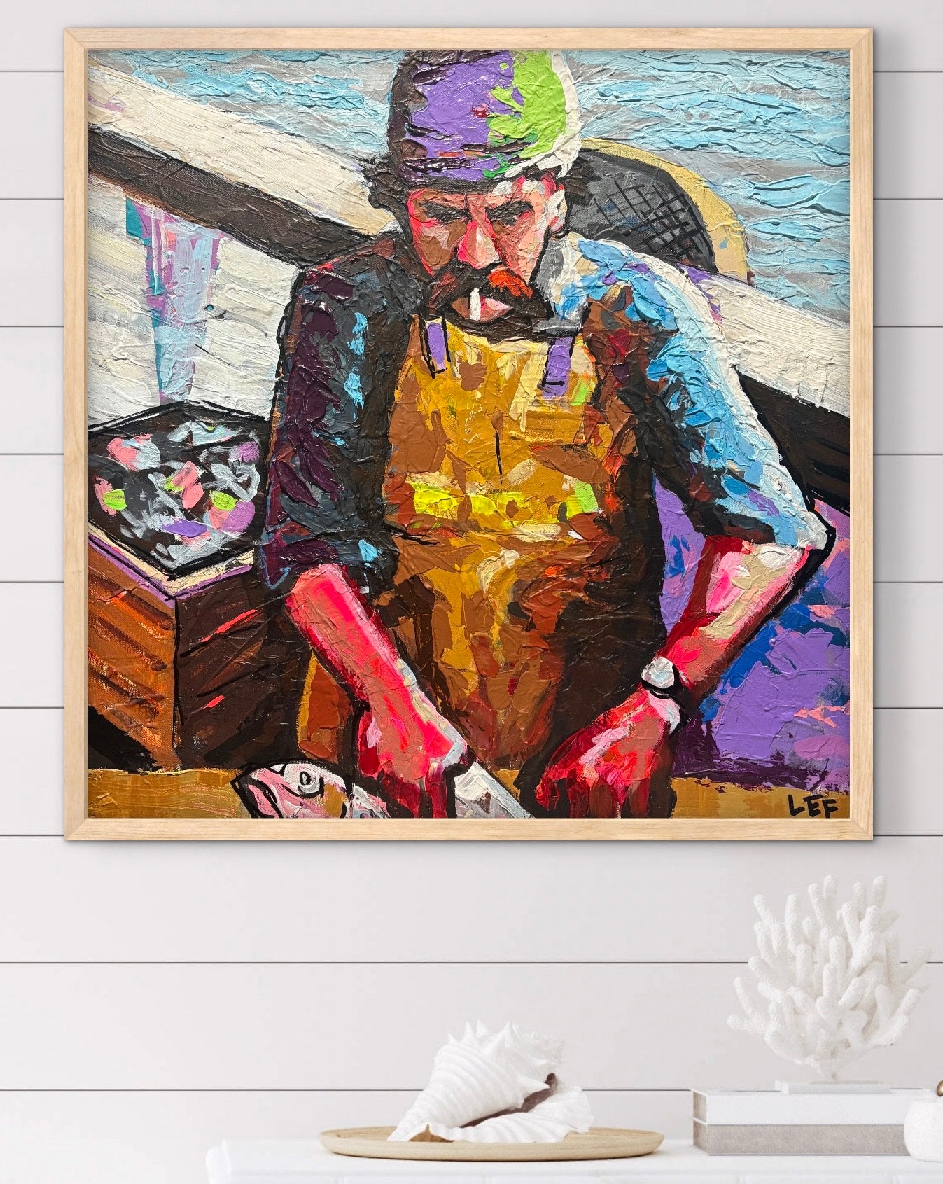 Pêcheur à la cigarette