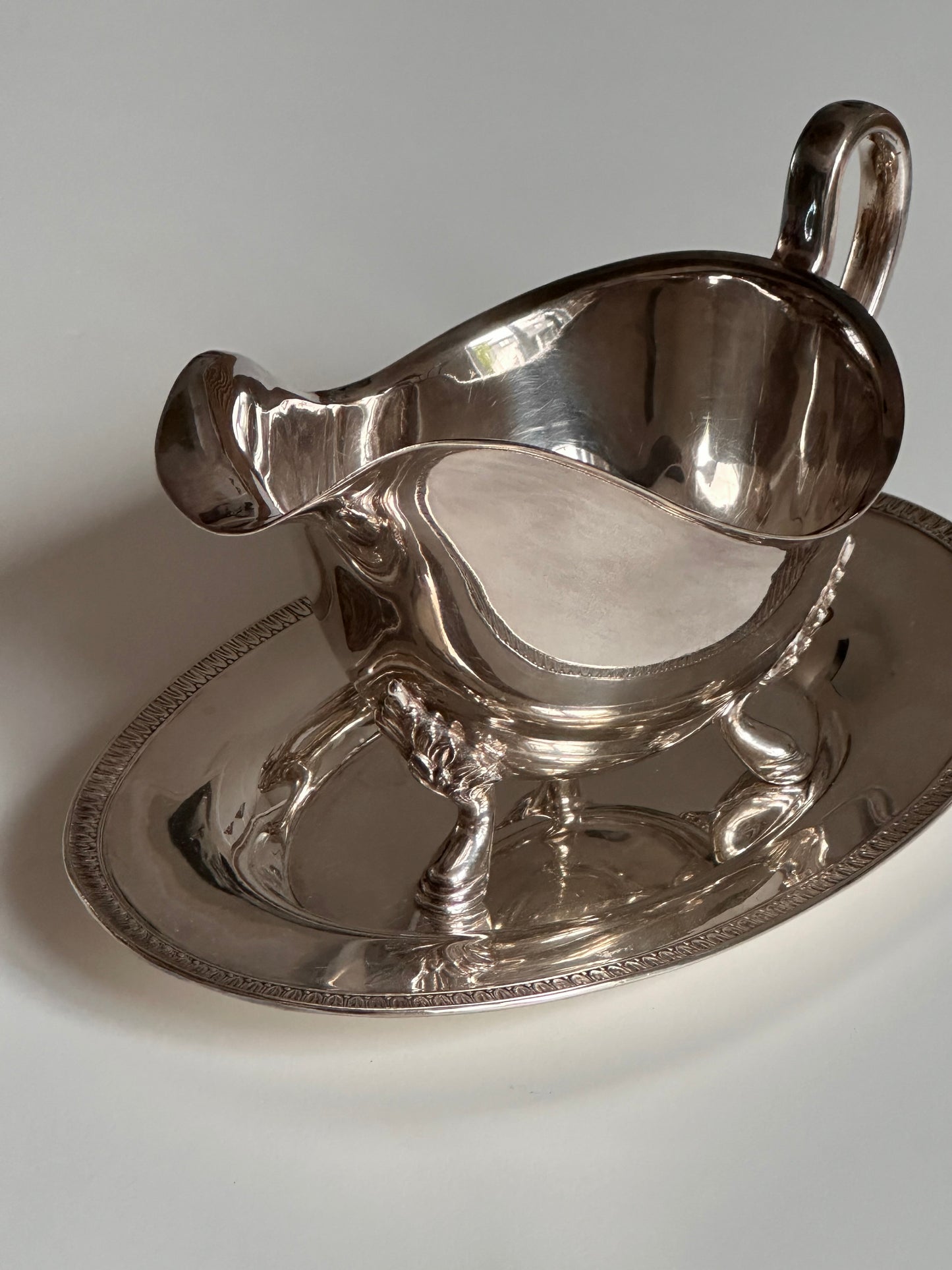 Timeless gravy boat