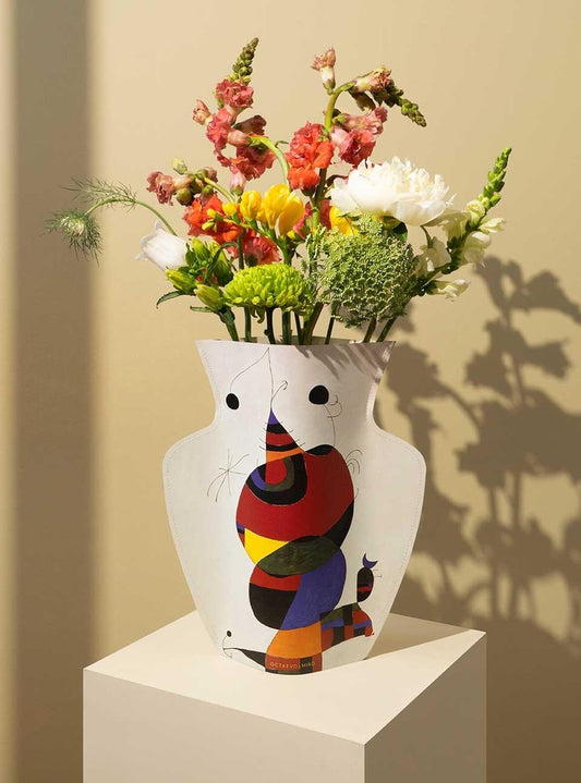 The Miró Paper Vase - Ivory