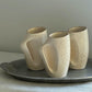 Modernist Pottery Mug by Gaetan Beaudin (set of 3)