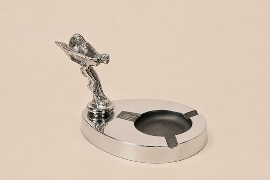 Vintage Rolls-Royce Spirit of Ecstasy Ashtray | Original 1970s