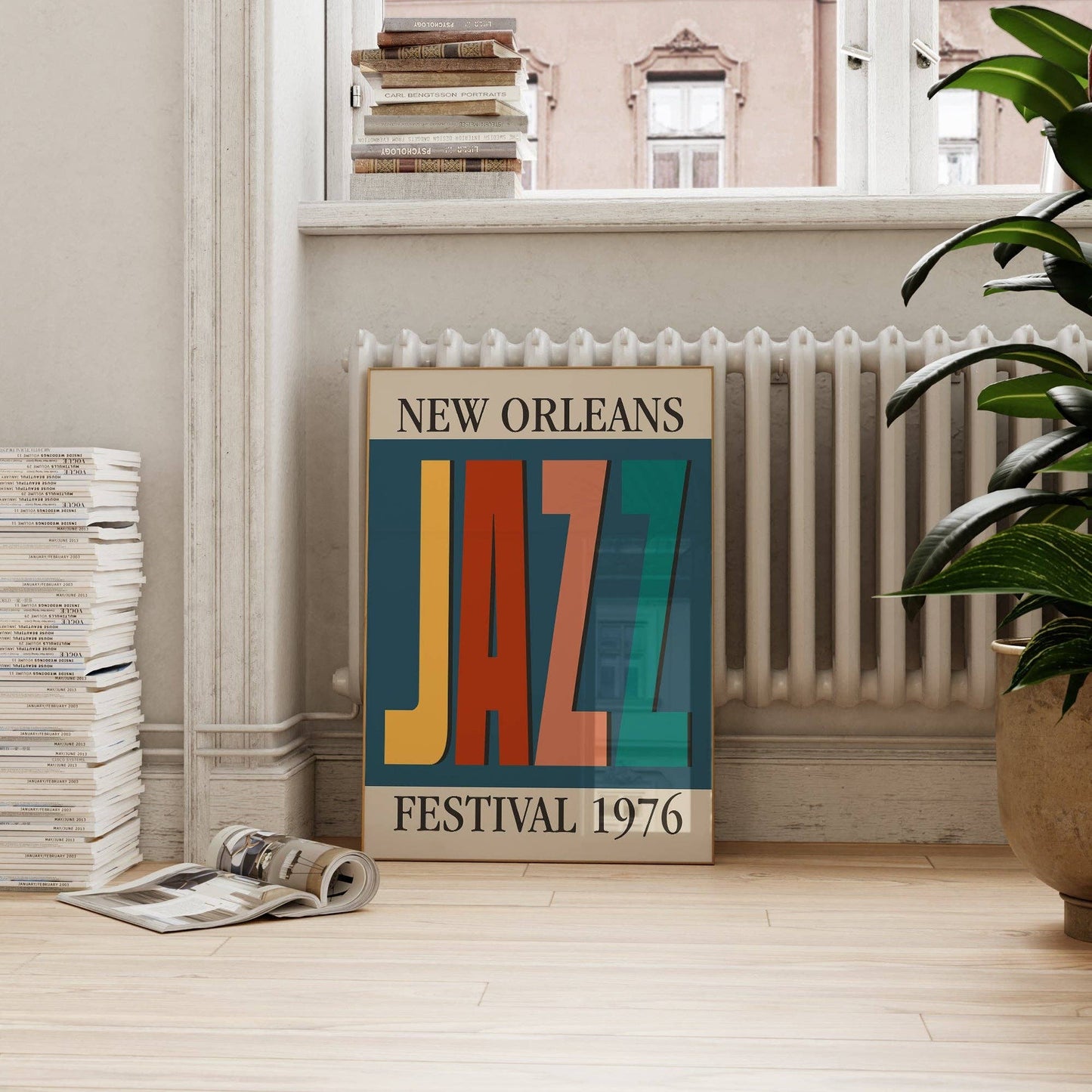 1976 Jazz Festival Print