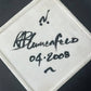 Rodney Alan Blumenfeld signed square Platter, 2008
