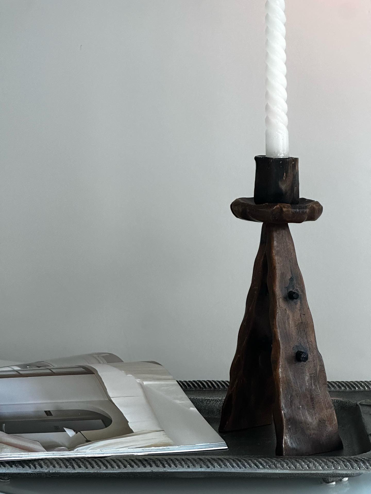 Brutalist Candle Holder