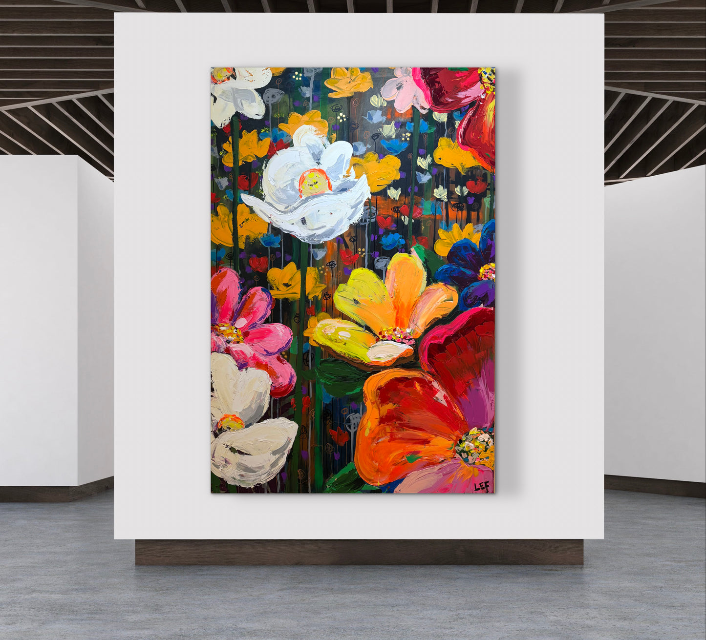 A garden that refuses silence