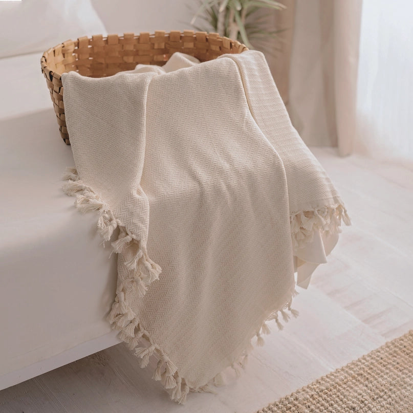 Cotton Throw Blankets & Bedspreads