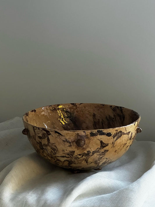 Vintage decorative bowl, signed 1996