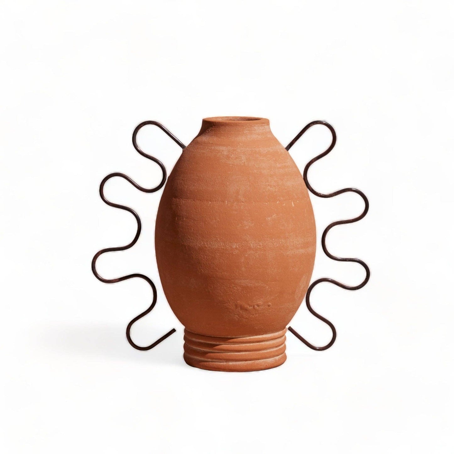 Aman Terracotta Vessel by Diego Olivero