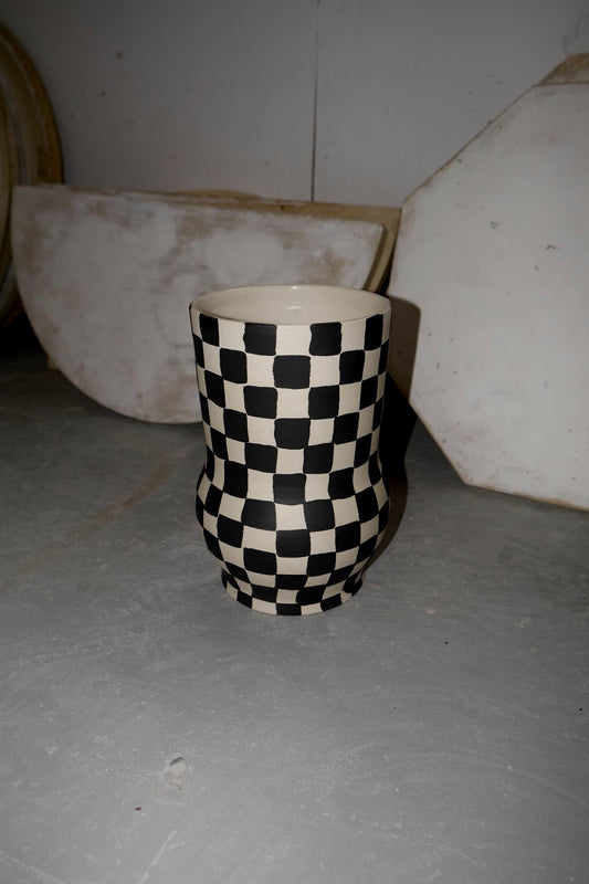 The checkered vase