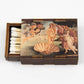 Hand crafted wooden matchboxes