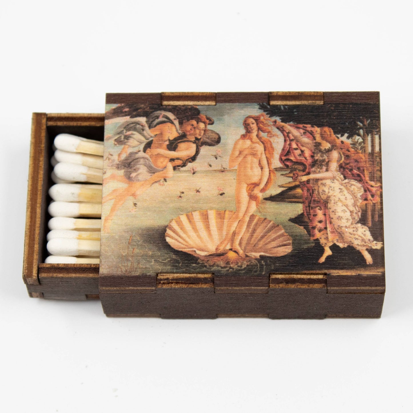 Hand crafted wooden matchboxes