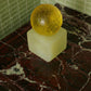 OBA soap on resin cube