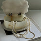 Vintage alabaster clam seashell jewelry box