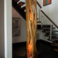 Driftwood oak lamp