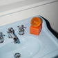 OBA soap on resin cube