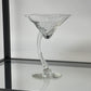 Swerve Martini Glasses (Set of 4), 1970s.