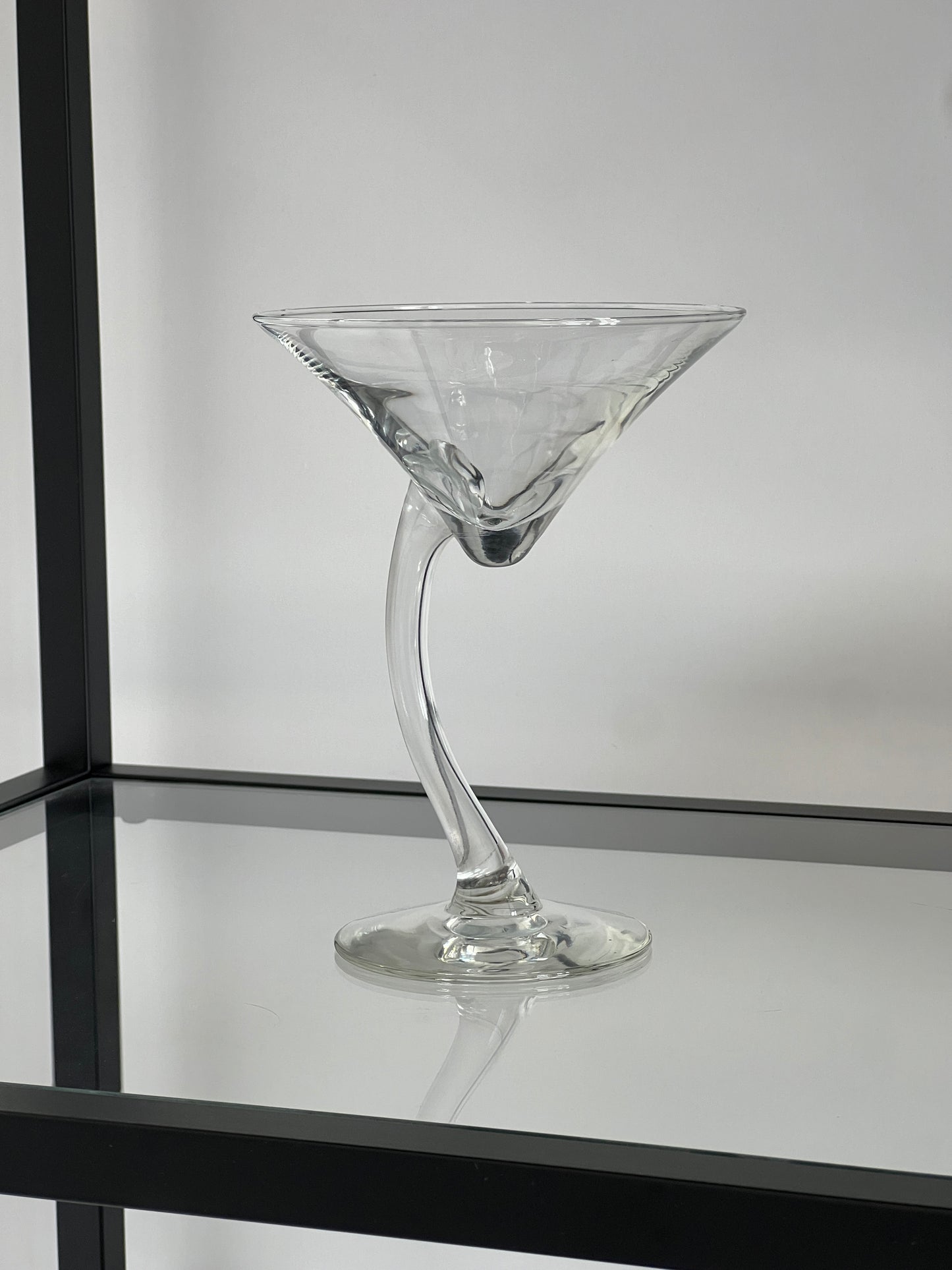 Swerve Martini Glasses (Set of 4), 1970s.