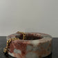 Mid-century Italian pink marble Ashtray or Vide-Poche Catchall