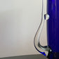 Czech blue glass vintage pitcher