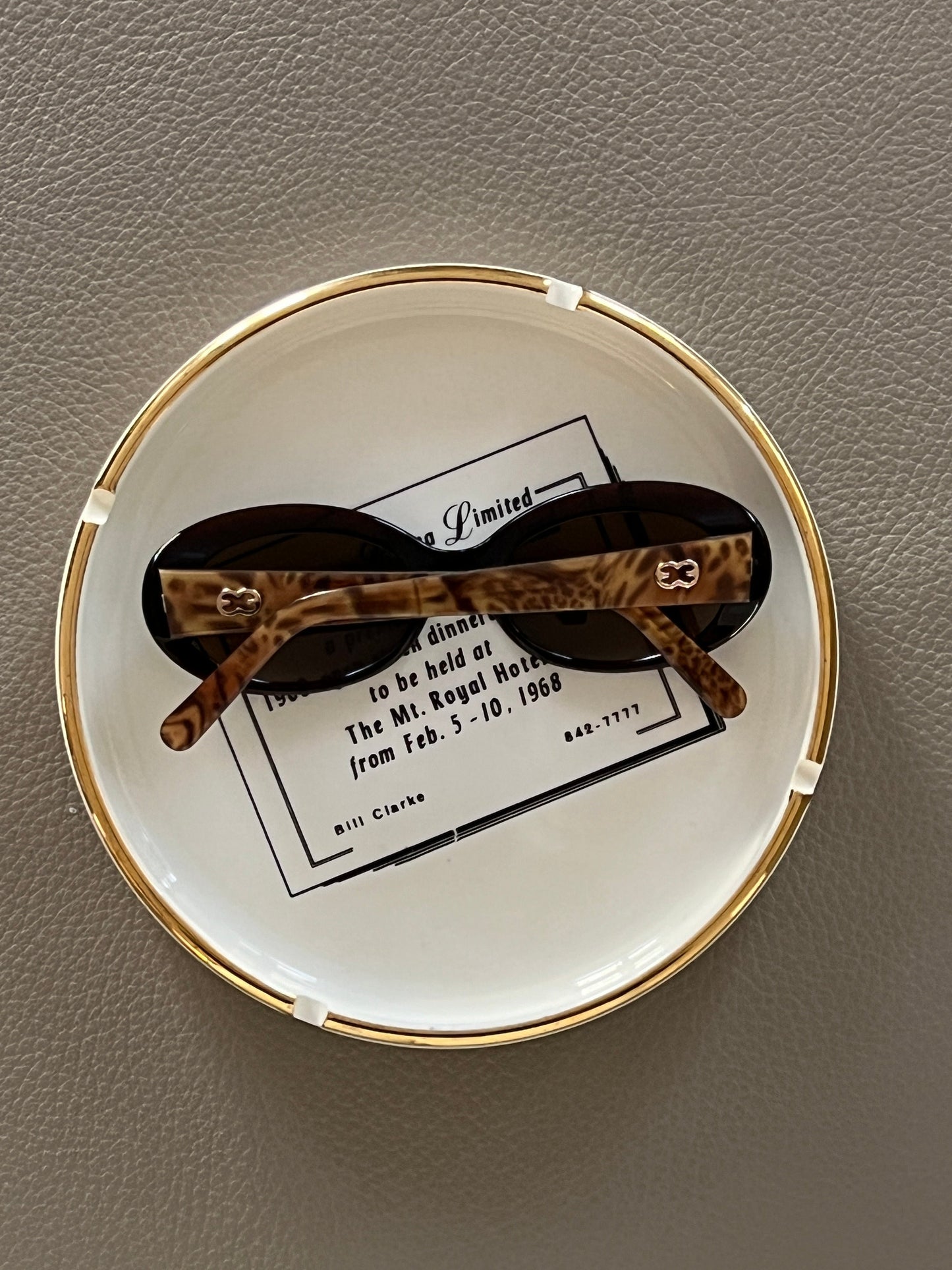 Vintage ashtray, 1968