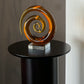 Murano spiral sculpture