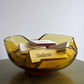 1960's Anchor Hocking's amber glass bowl