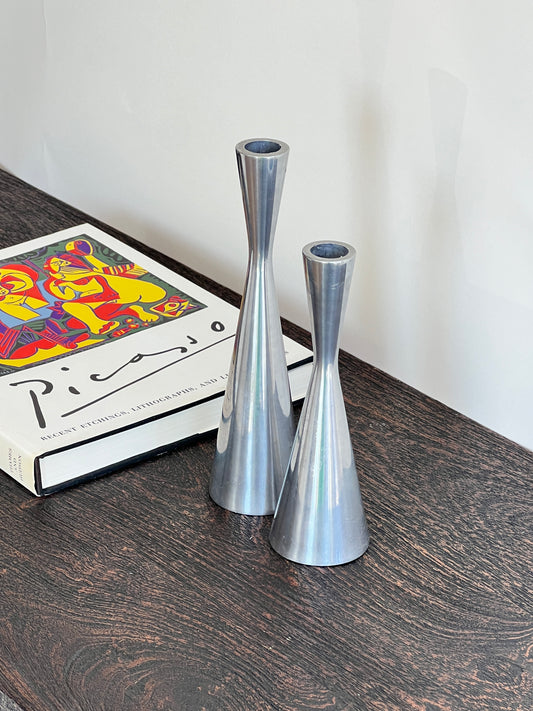 Pair of Candlesticks by Erika Pekkari for Ikea 90's