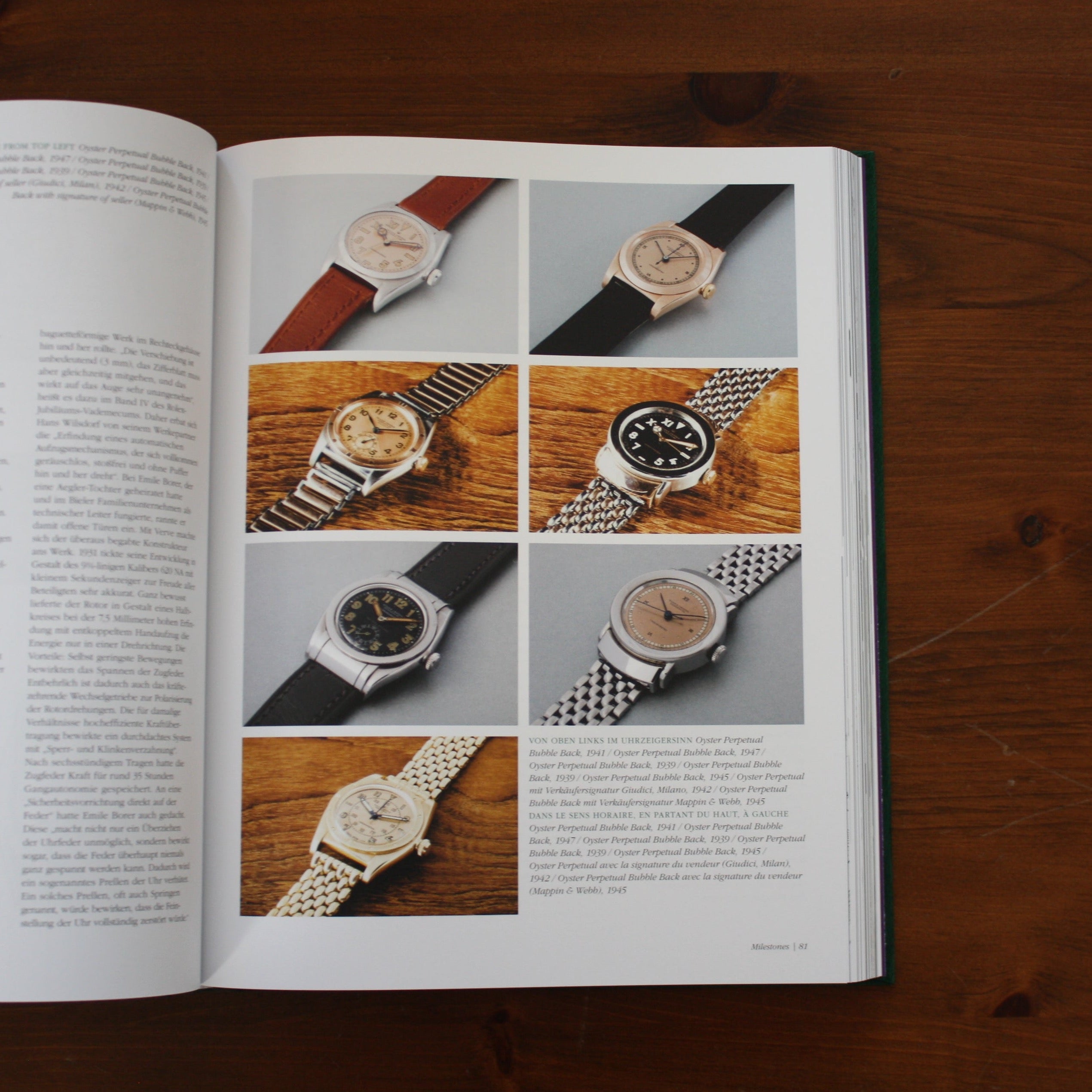 The watch book Rolex Updated Extended Edition GALLERIA