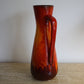 Laurentian pottery vintage lava vase