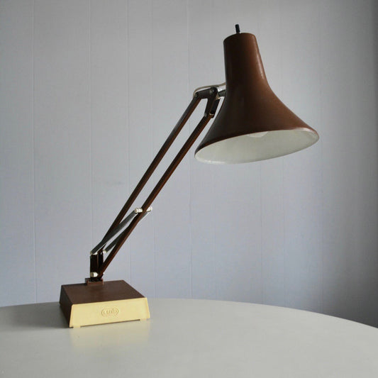 Vintage architect Luxo desk lamp, 1970s