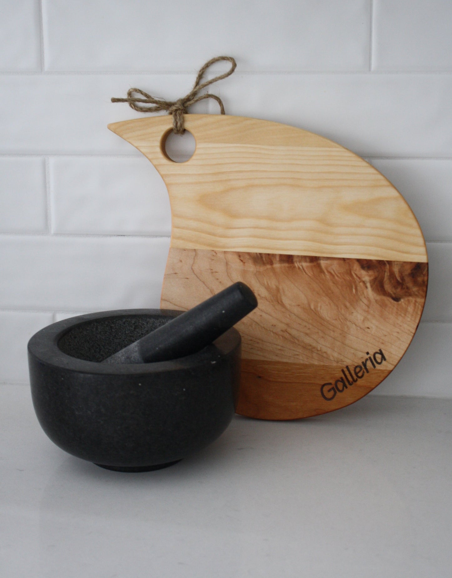 Handcrafted Tear drop cutting board