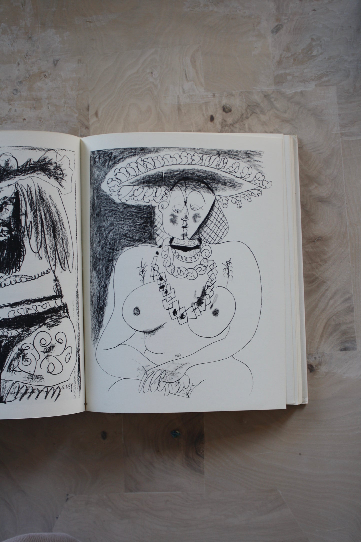 Picasso - His Graphic Work Volume 2 1955-1965 by art critic Kurt Leonhard. First edition, 1967