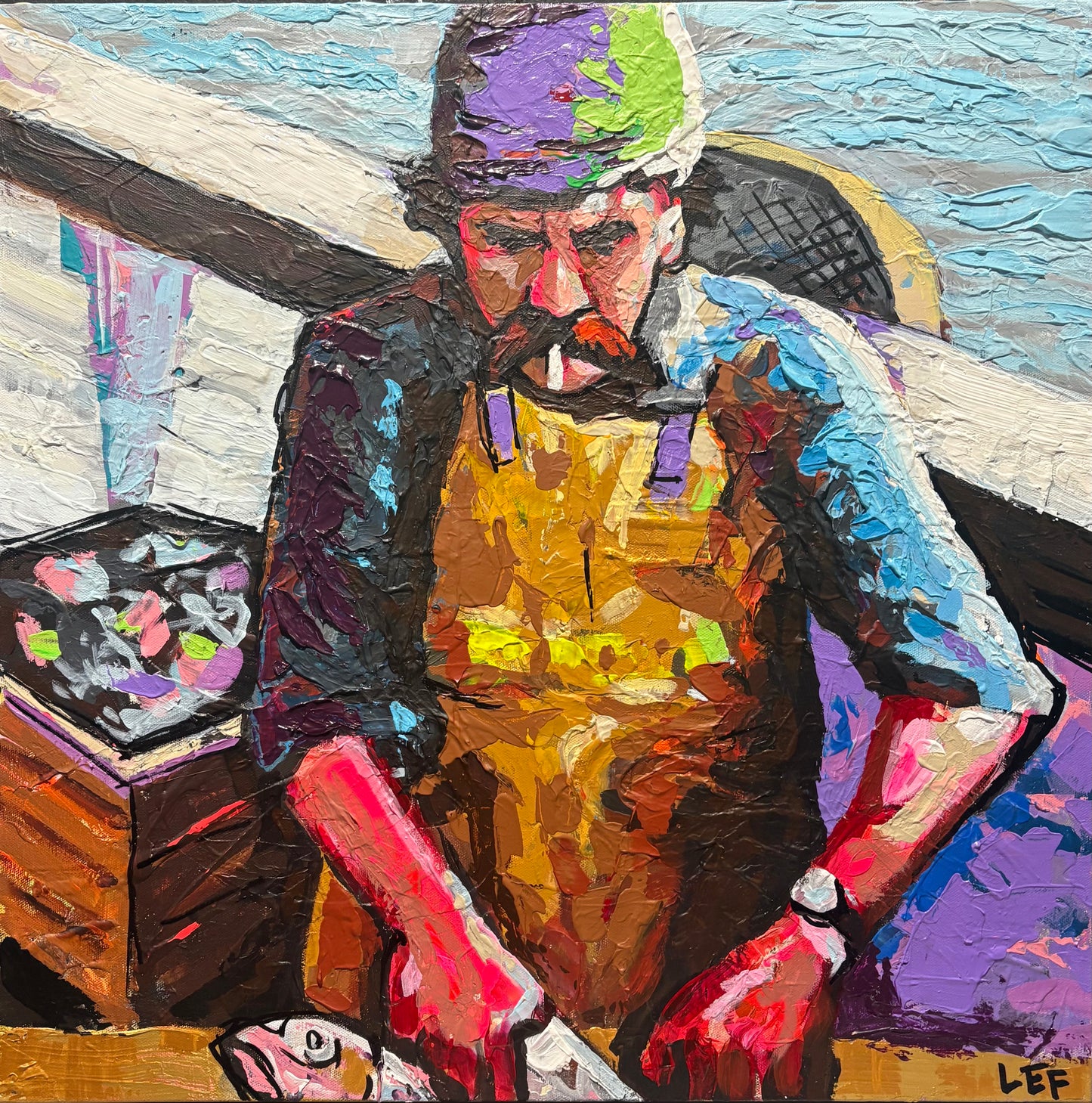 Pêcheur à la cigarette