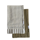 Olive Green & White Ruffle Kitchen Towel
